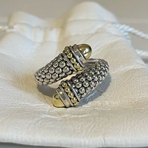 NWOT LAGOS Caviar cap wrap ring Size 7